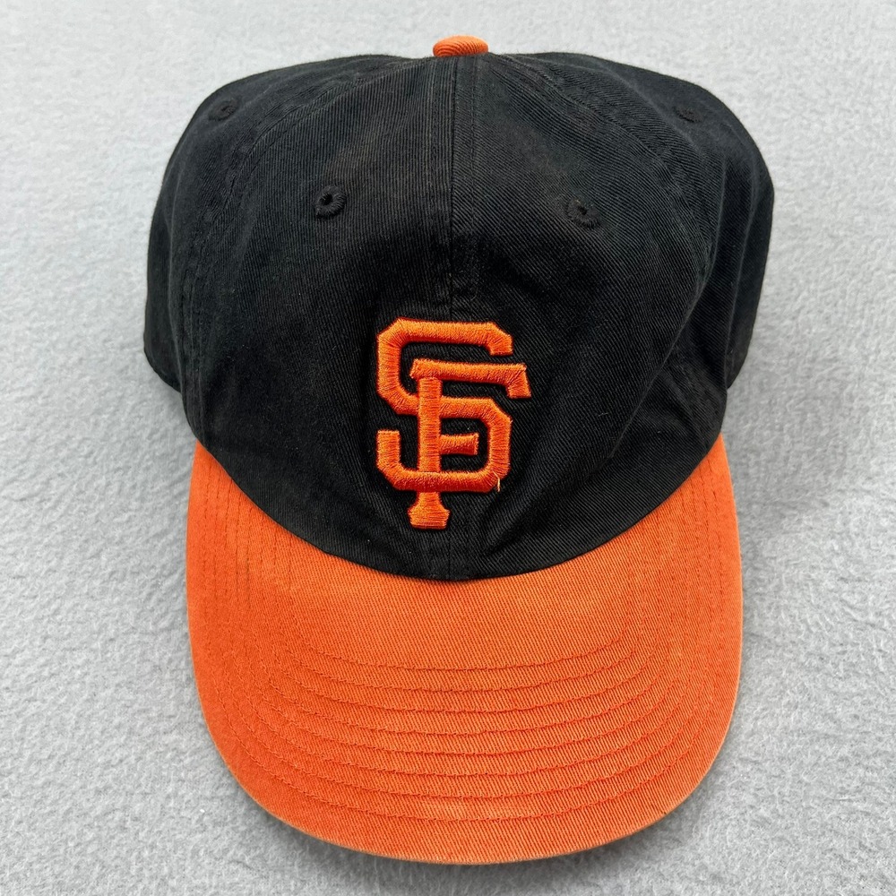 '47 Brand San Francisco Giants MLB Baseball Cap Black Orange Adjustable Hat OSFA